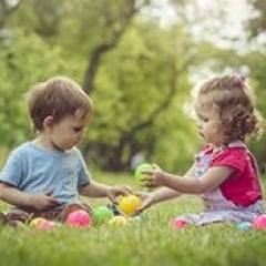 Enfant partage